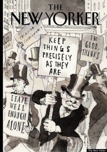 The New Yorker Occupy Wall Street Cover