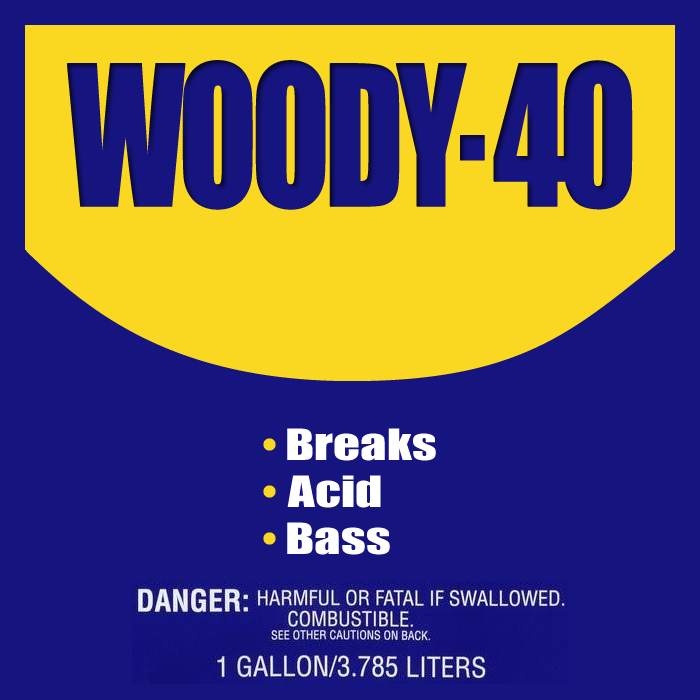 Rikstaroonie - WOODY-40 cover
